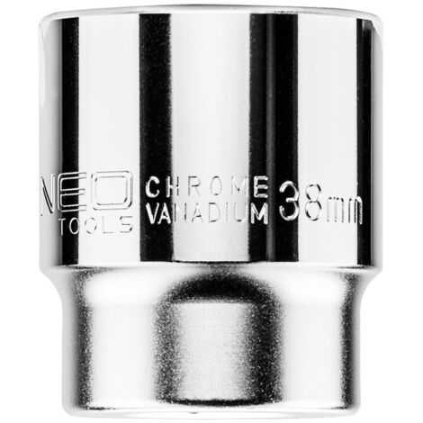 Douille hexagonale NEO 3/4"", 38 mm - Acier au chrome vanadium, DIN 3124 (1/3)