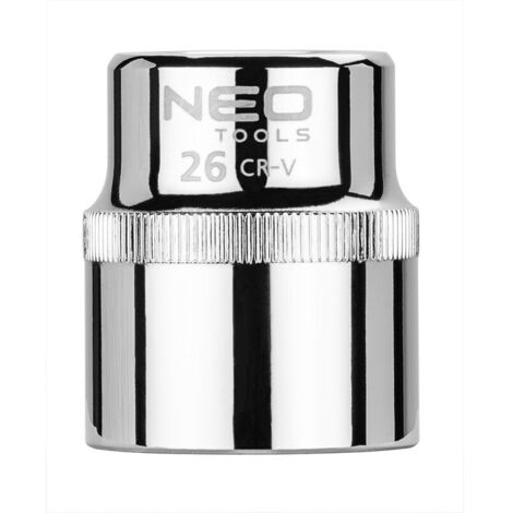 Douille NEO 1/2", 26 mm Superlock - pour vis endommagées (1/3)