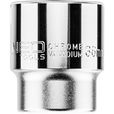 Douille hexagonale NEO 3/4"", 36 mm - Acier au chrome vanadium, DIN 3124 (1/3)