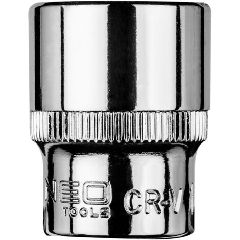 Douille hexagonale NEO 3/8", 17 mm - Acier au chrome vanadium (1/2)