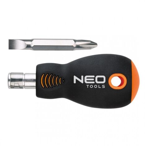Tournevis plat réversible PH 2 x 6 mm NEO 04-201 (1/2)