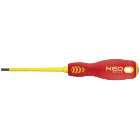 Tournevis plat NEO 1000 V - 3,0 x 100 mm - Fonctionnement sous tension (1/2)
