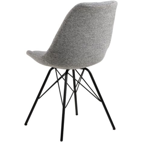 Chaise Eris, gris Monza
