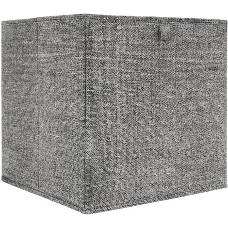 Étagère Cube pliable 30 x 30 cm gris foncé (1/5)