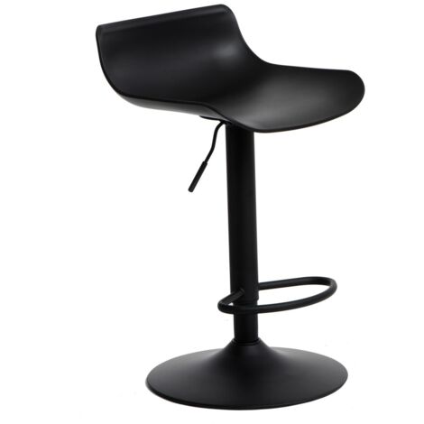 TABOURET DE BAR RÉGLABLE Bar One Simplet noir mat (1/5)