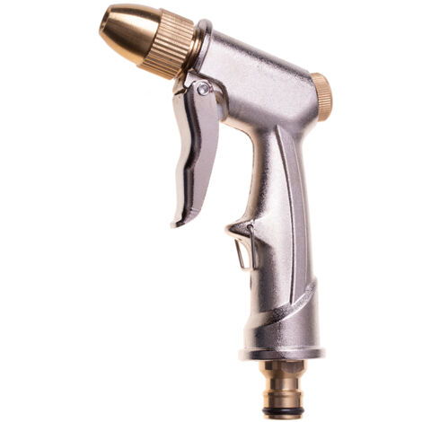Tuyau d'arrosage 7,5 m, kit de connecteurs pour pistolet