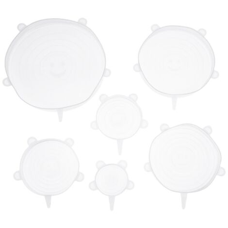 Lot De 200 Couvercles Alimentaires Élastiques Réutilisables - Pour Bols, Assiettes, Plats - Conservation Frigo