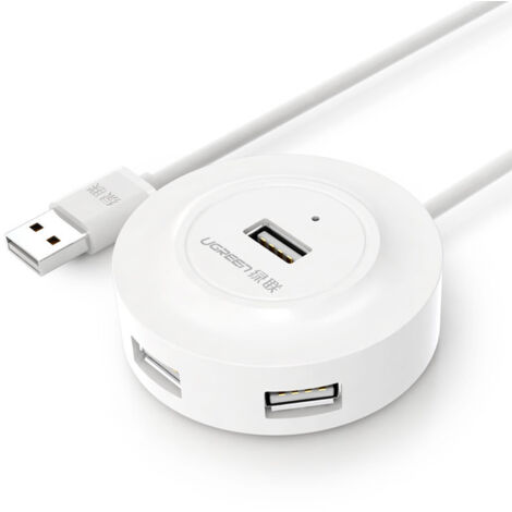 Hub USB-C 4 En 1 – Ports USB 2.0, USB 3.0, Extension Type C | Pour PC, Ordinateur Portable, Tablette