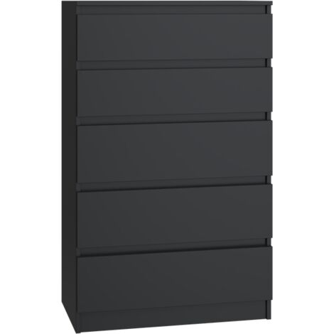 Commode Malwa M5, NOIR