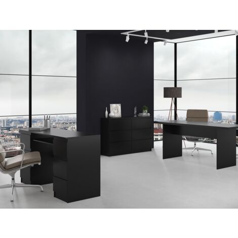 Commode Malwa M6/120, NOIR