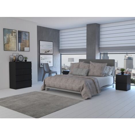 Commode Malwa M4, NOIR