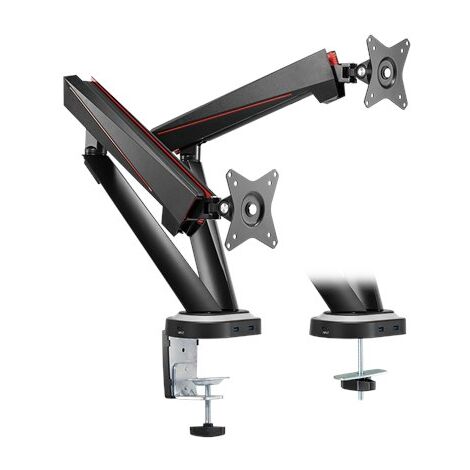 Support Magnétique Pour Spot Ou Haut-parleur De Bureau – Inclinaison Réglable ±15° – Hauteur 3,5 Cm – Design Compact En ABS Noir