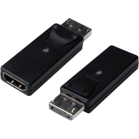 Digitus  Femelle  HDMI 19 broches Type A  Mâle  DisplayPort 20 broches  Noir (1/6)