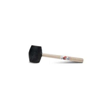 RUBI MARTEAU EN CAOUTCHOUC NOIR DOUX 500g