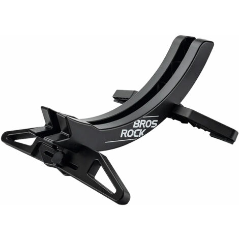 Support pour pneus de vélo avec largeur réglable de 3 à 8 cm - noir
