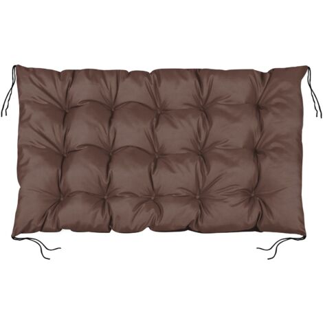 Coussin palette imperméable 120x80 cm – Tissu PVC Codura – Épaisseur 10-12 cm – Attaches aux coins pour banc Europalette (1/5)