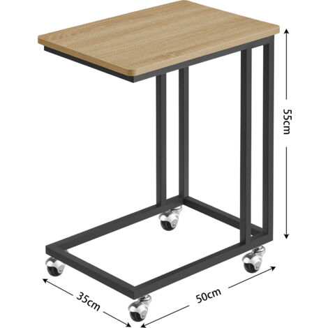 Table Sur Roulette Table sur roulettes - sonoma - LNT050B11
