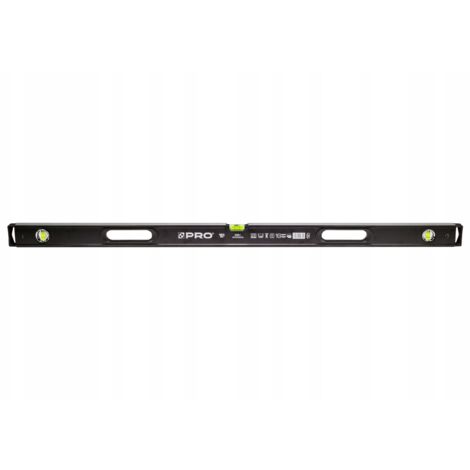Niveau à bulle PRO900 Heavy Duty NOIR MOULÉ DOUBLE FACE niveau à bulle 120CM (1/5)