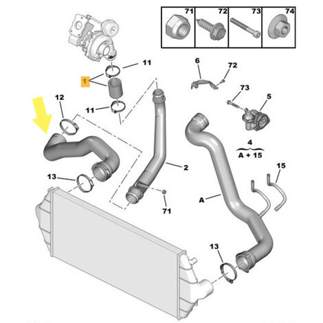 Neuer Original Garrett Turbolader Für Citroen Evasion, Jumpy, Fiat Scudo, Ulysse, Lancia Zeta