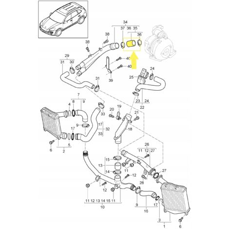 Joint De Refroidisseur Dr. Motor Pour VW Touareg 3.0 V6 TDI / Audi Q5 - Réf DRM02835S - Neuf