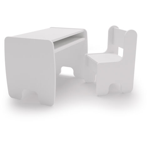 Ensemble table et chaises pour enfants - blanc