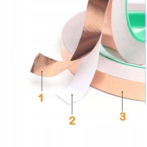 Nastro Autoadesivo 50mm Nastro Di Rame Anti-Lumache KAZATE: Barriera Naturale Per Piante Protezione Piante Biologica - Foto 10