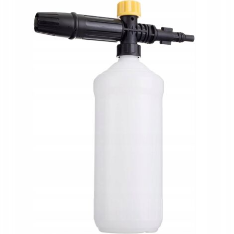 AIM Tools Sneeuwschuimlans, 1 l, verstelbaar, schuimsproeier, compatibel met Nilfisk/Huter/Anlu/Kew/Alto A & R, hogedrukreiniger voor het wassen van de auto