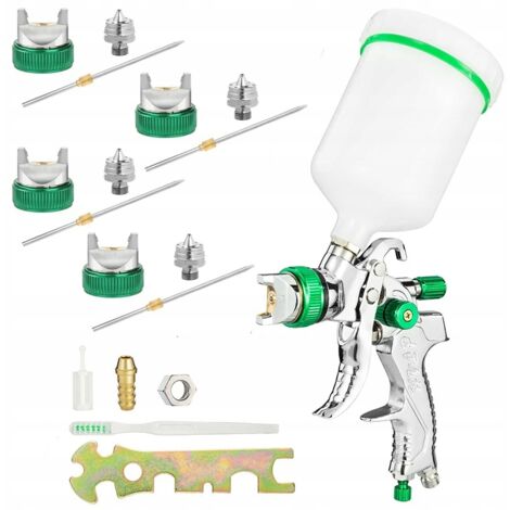 Pistola A Spruzzo Per Verniciare Set 3 Pistole Verniciatura HVLP - Foto 6