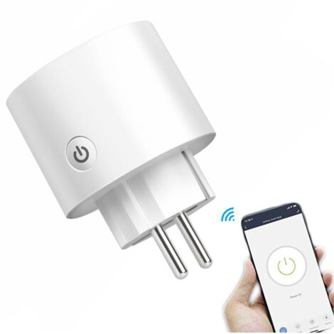 Presa Wifi Italiana 16A 3680W, Monitoraggio Energetico Intelligente Smart Presa, Protezione Sovraccarico, Timer E Regolazione Del Programma, Compatibile Con Alexa & Google Home, 2 Pezzi - 9