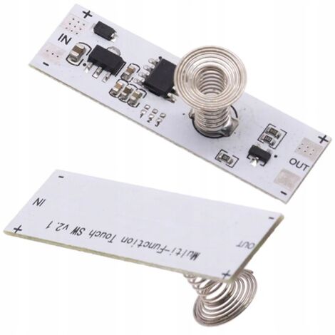 INTERRUTTORE TOUCH DIMMER Per Striscia A LED 12v 24v 10A Pulsante - Foto 4