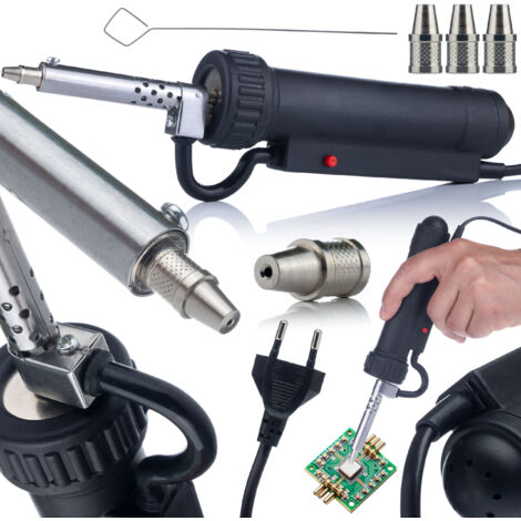 Dissaldatore Manuale Per Stagno | Pompa Aspirazione Per Componenti Elettronici, Con Ugello Sostituibile