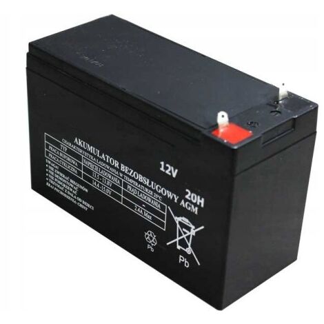 BATTERIE GEL 12V 7Ah UPS AGM POUR VOITURE JOUET