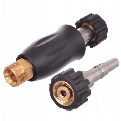 Unique Bargains Connecteur De Nettoyeur Haute Pression M14x1.5 à 14mm M22x1.5 Adaptateur Mâle Et Femelle Connecteur De Tuyau En Laiton