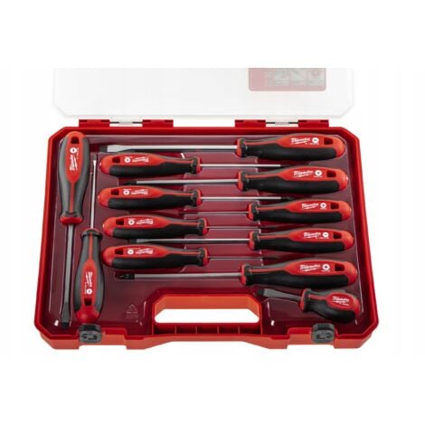 Jeu de tournevis en coffret - 12 pièces.