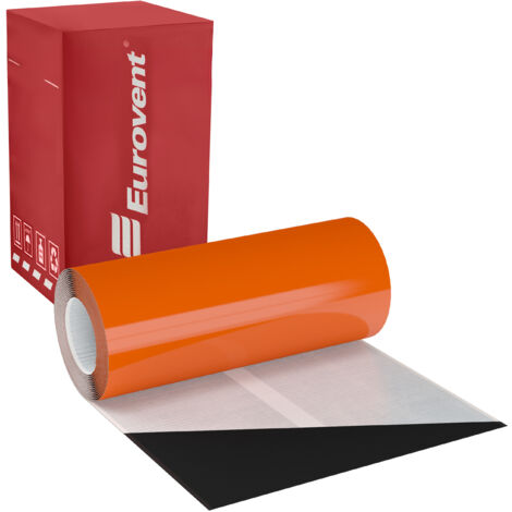Ruban de cheminée PB FLEX FLAT 300 mm x 5 m RAL 8004 (1/5)