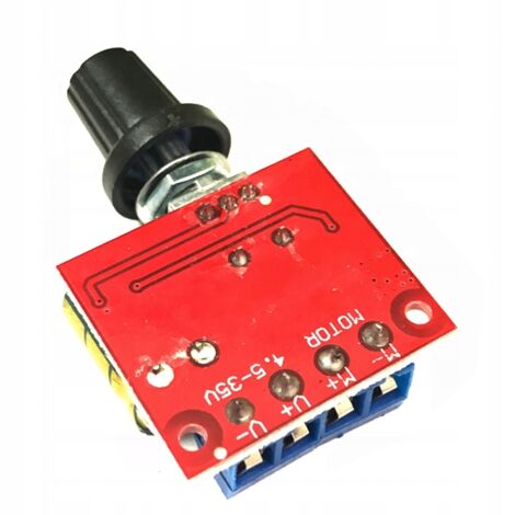 Régulateur De Vitesse PWM 5V-35V 5A 90W - Pour Moteur DC Ou LED - Réglable - Neuf