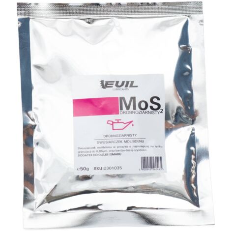 EVIL FINE DISULFURE DE MOLYBDÈNE - ADDITIF POUR HUILE 50g