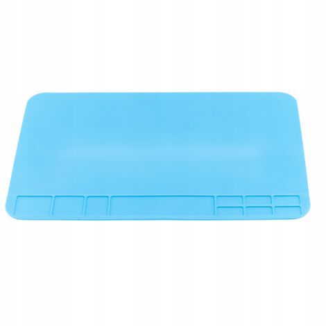 Tapis De Soudage En Silicone 60 X 35 Cm - Résiste Jusqu'à 500°C, Antistatique, Antidérapant - Pour Réparation Téléphone, électronique