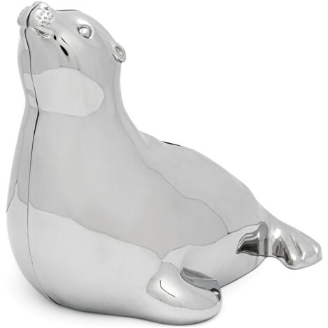 Tirelire en argent pour enfants, sceau élégant en cadeau Taille: 130x95x115 mm UGS : ZV6167061 (1/2)