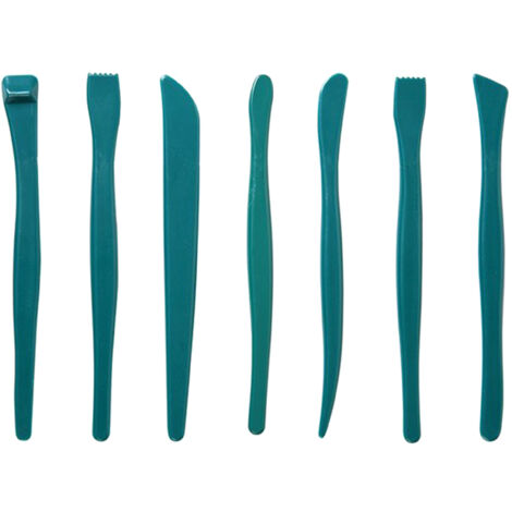 Lot De 3 Grandes Spatules à Riz En Plastique Blanc - Cuillères Service Fourchette 27 Cm