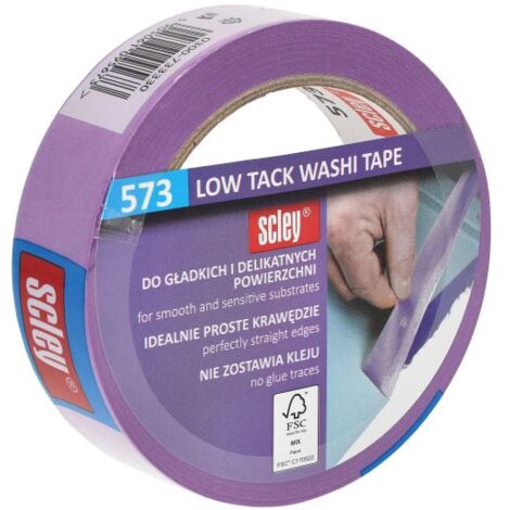 Ruban de masquage Washi Scley, série 573 (30 mm x 33 m) (1/4)