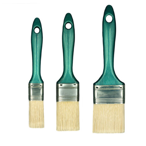 Lot de 3 pinceaux à peindre - plats droits 25mm 38mm 50mm Hardy (1/5)