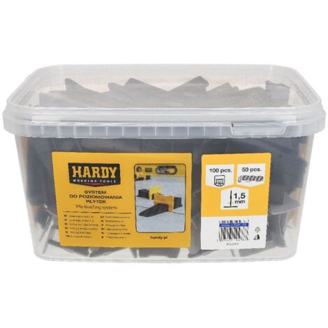 Système pour niveler les carreaux 1,5 mm Clips + Cales 150 pièces