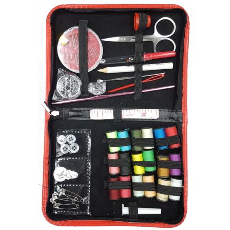 Kit De Couture 230 Pièces GOEDCH - 43 Bobines De Fil, Ciseaux, Aiguilles, Boutons - Mallette Multicouches, Cadeau Débutant - 9