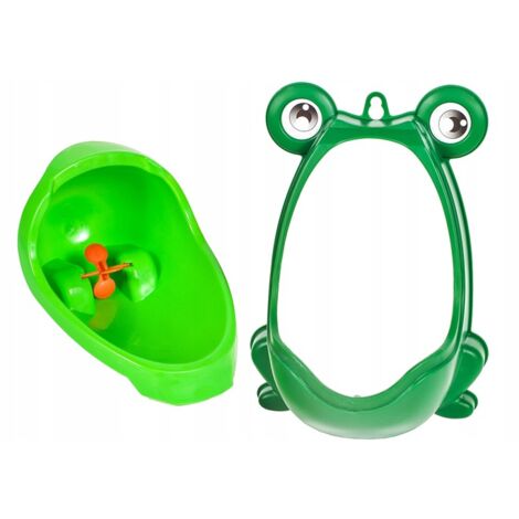Pot D'apprentissage Grenouille Pour Garçon - Urinoir Mural Amovible - Facile à Nettoyer - Pour Enfants 1-8 Ans