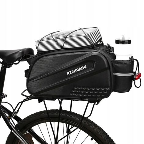 Sacoche de vélo coffre étanche 10L réfléchissante capacité rigide