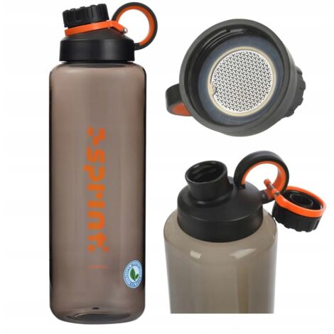 BOUTEILLE D'EAU AVEC FILTRE BOUTEILLE DE SPORT MOTIVATION 1L TRITAN (1/5)