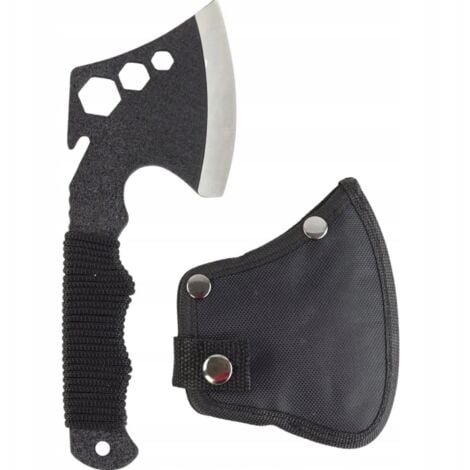 Hache, couteau, hache, tomahawk, hache solide, 26 cm, étui militaire moulé