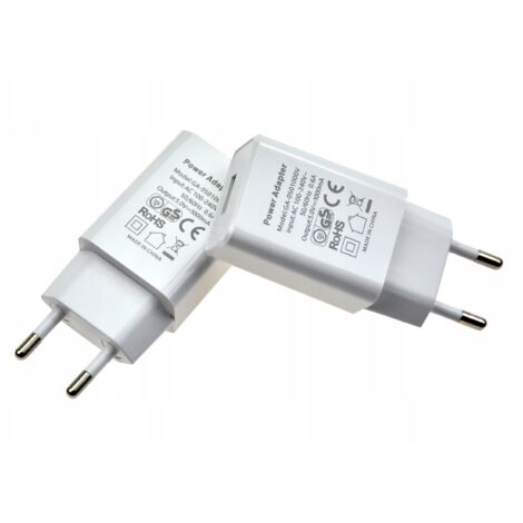 CHARGEUR RESEAU FICHE ADAPTATEUR USB A 1A 5V 10W