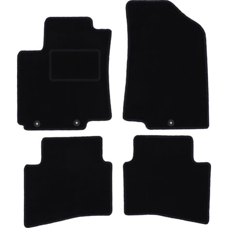 Tapis De Sol - J&J AUTOMOTIVE - Hyundai i20 2015-2020 - Velours Noir